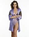 La Senza - Purple Lingerie Sexy Short Robe