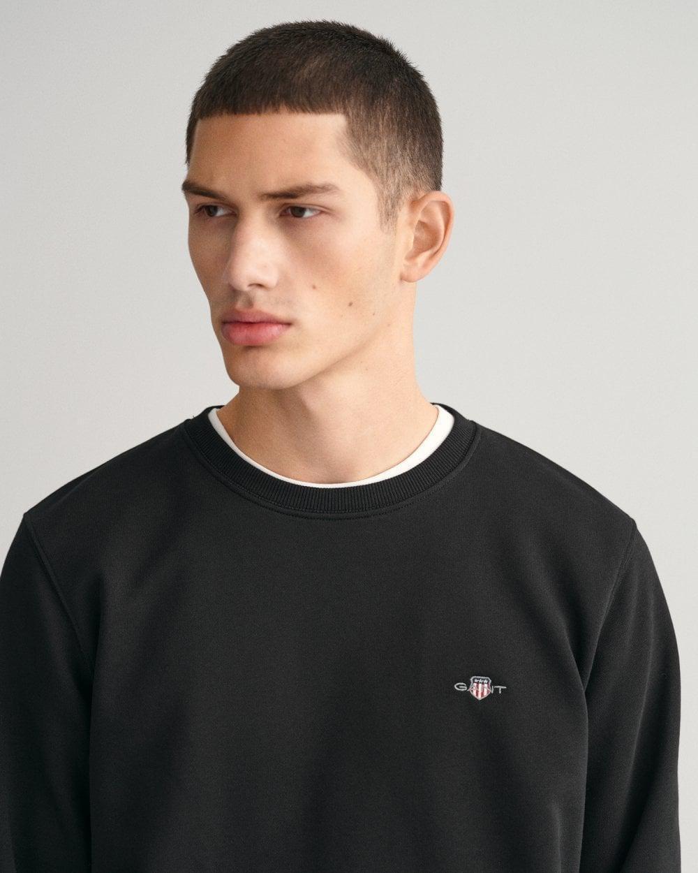 Gant hot sale black sweatshirt