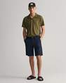 Gant - Blue Hallden Slim Fit Twill Shorts