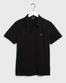 Gant - Black Original Regular Fit Pique Polo Shirt