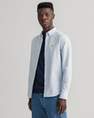 Gant - Blue Slim Fit Banker Oxford Shirt