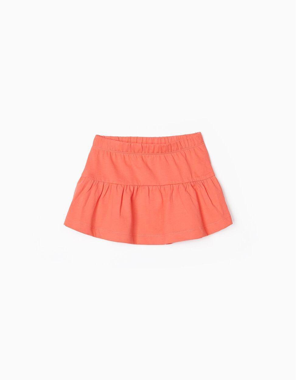 Zippy - Zippy Jersey Skirt For Baby Girls, Orange