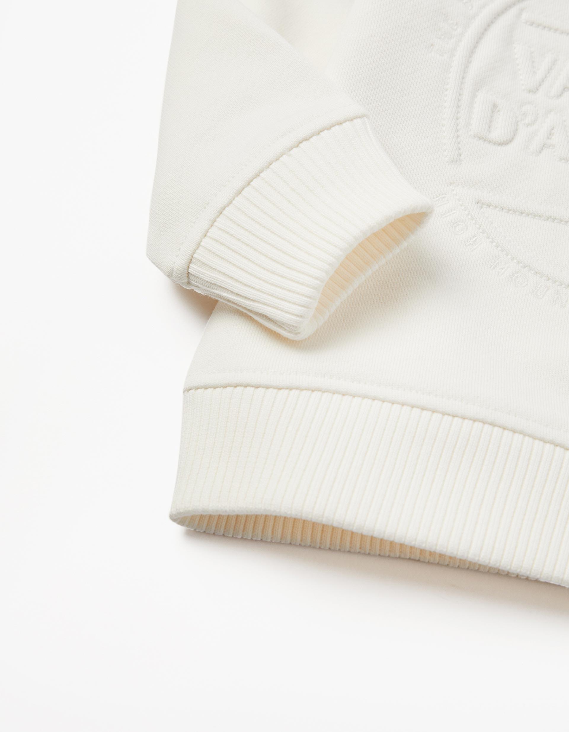 Gant - White Cotton Sweatshirt, Baby Boys
