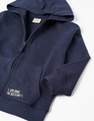 Zippy - Blue Cotton Hooded Jacket, Kids Boys