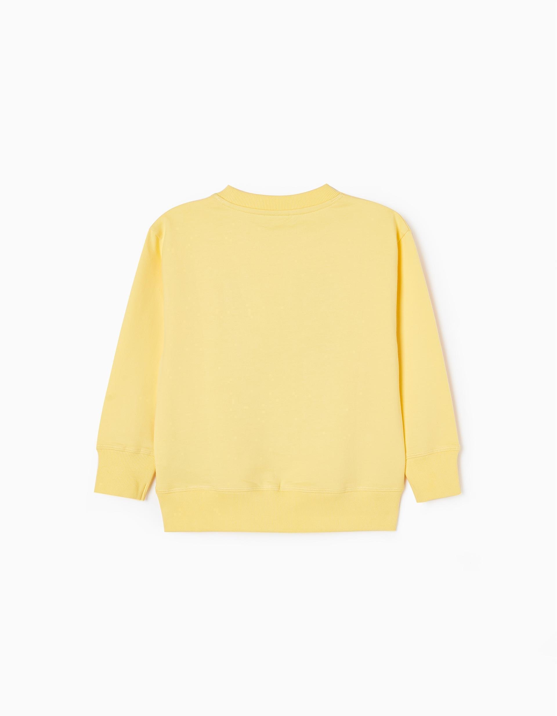 Gant - Yellow Maxi Nature Sweatshirt, Kids Boys