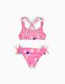 Zippy - Pink Printed Bikini Set, Kids Girls