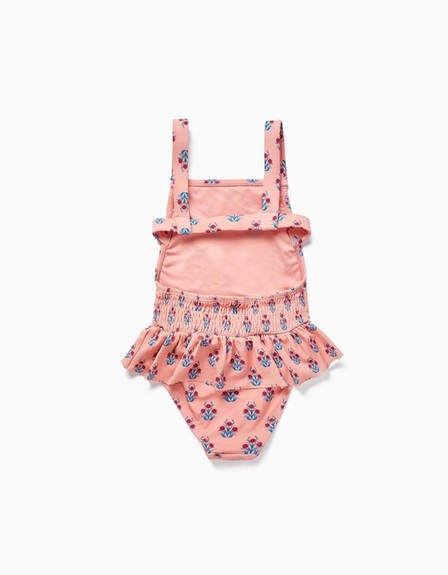 Zippy - Pink Floral Swimsuit, Kids Girls