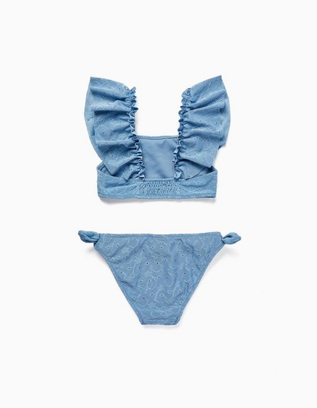 Zippy - Blue Floral Bikini Set, Kids Girls