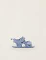 Zippy - Blue Fabric Sandals, Baby Boys