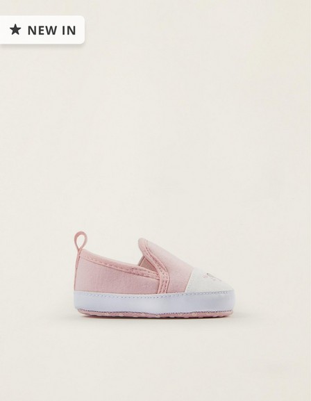 Zippy - Pink Slip-On Shoes, Baby Girls