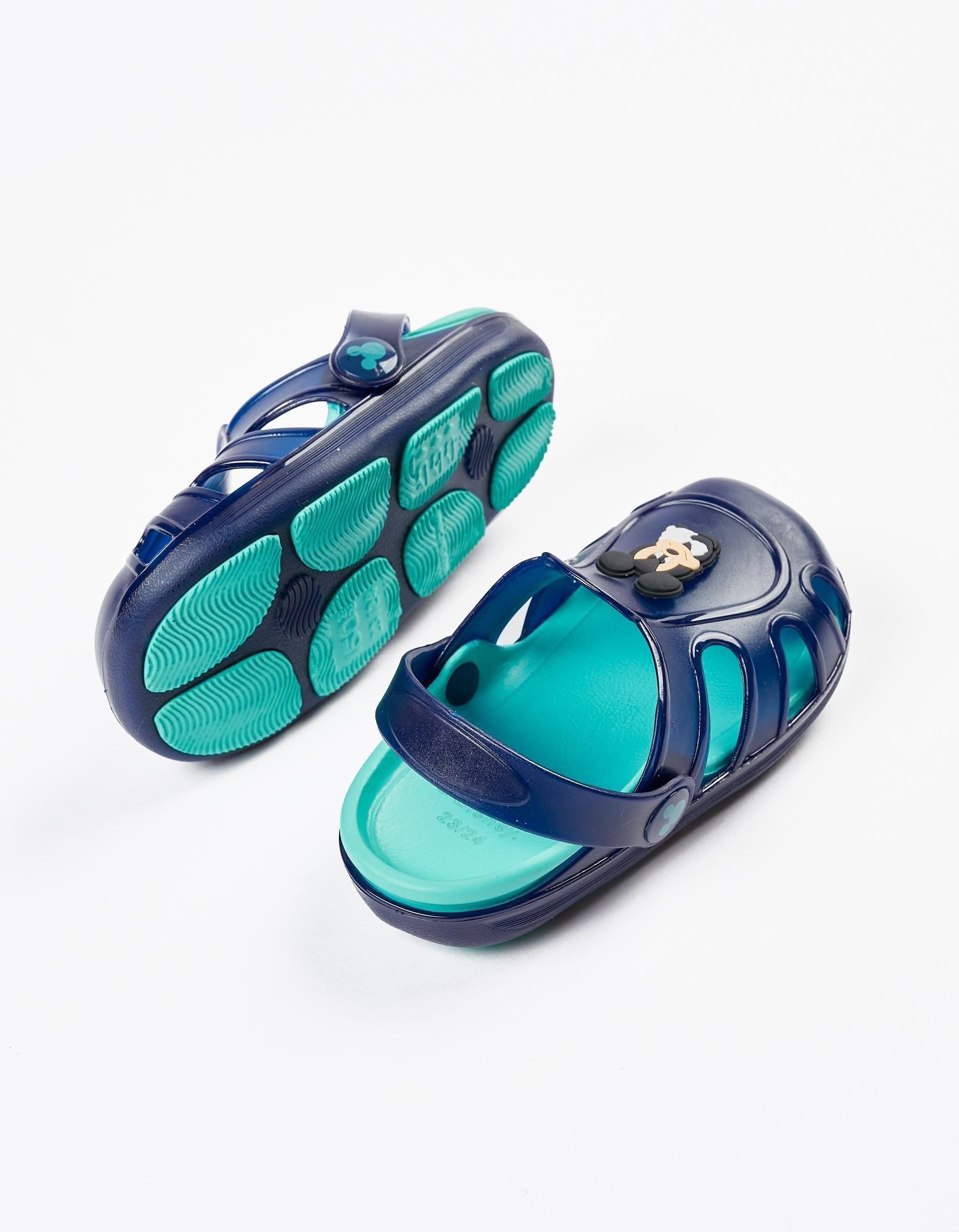 Zippy - Blue Clog Sandals, Baby Boys