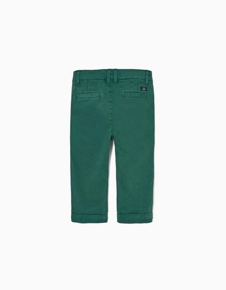 Zippy - Green Twill Trousers, Baby Boys