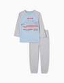 Zippy - Grey Cotton Pyjamas, Kids Boys