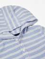 Zippy - Blue Hooded Striped Shirt, Baby Boys