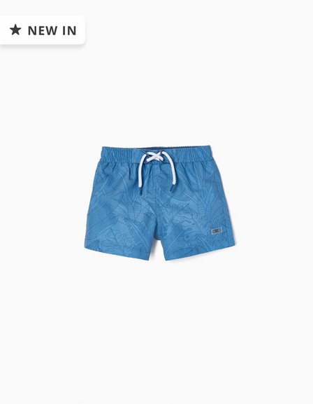 Zippy - Blue UV 80 Protection Swim Shorts, Baby Boys
