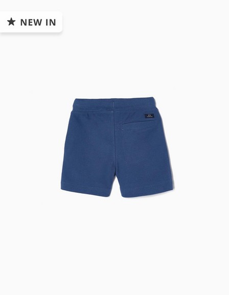 Zippy - Blue Midi Sport Shorts, Baby Boys