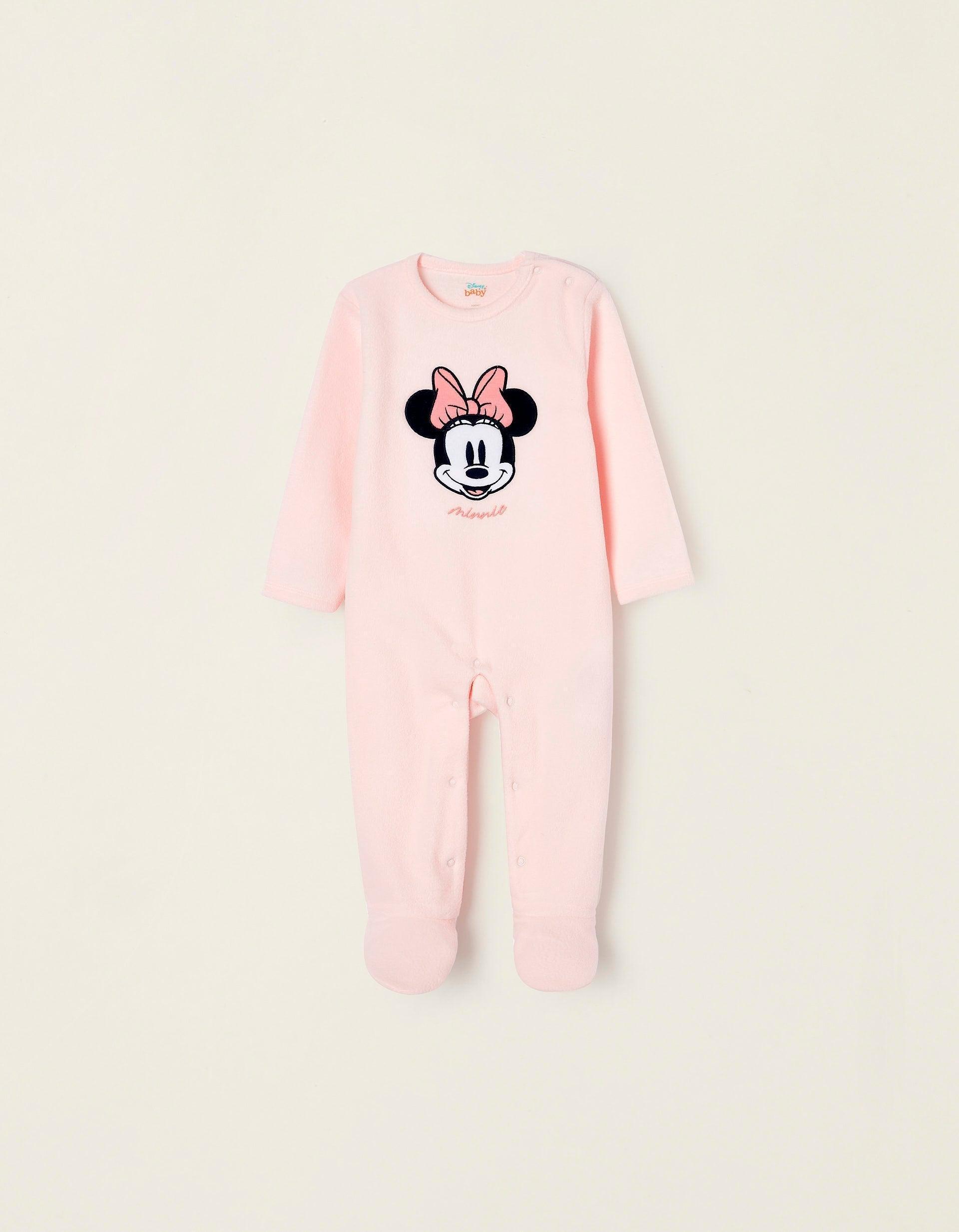 Zippy - Pink Polar Sleepsuit, Baby Girls