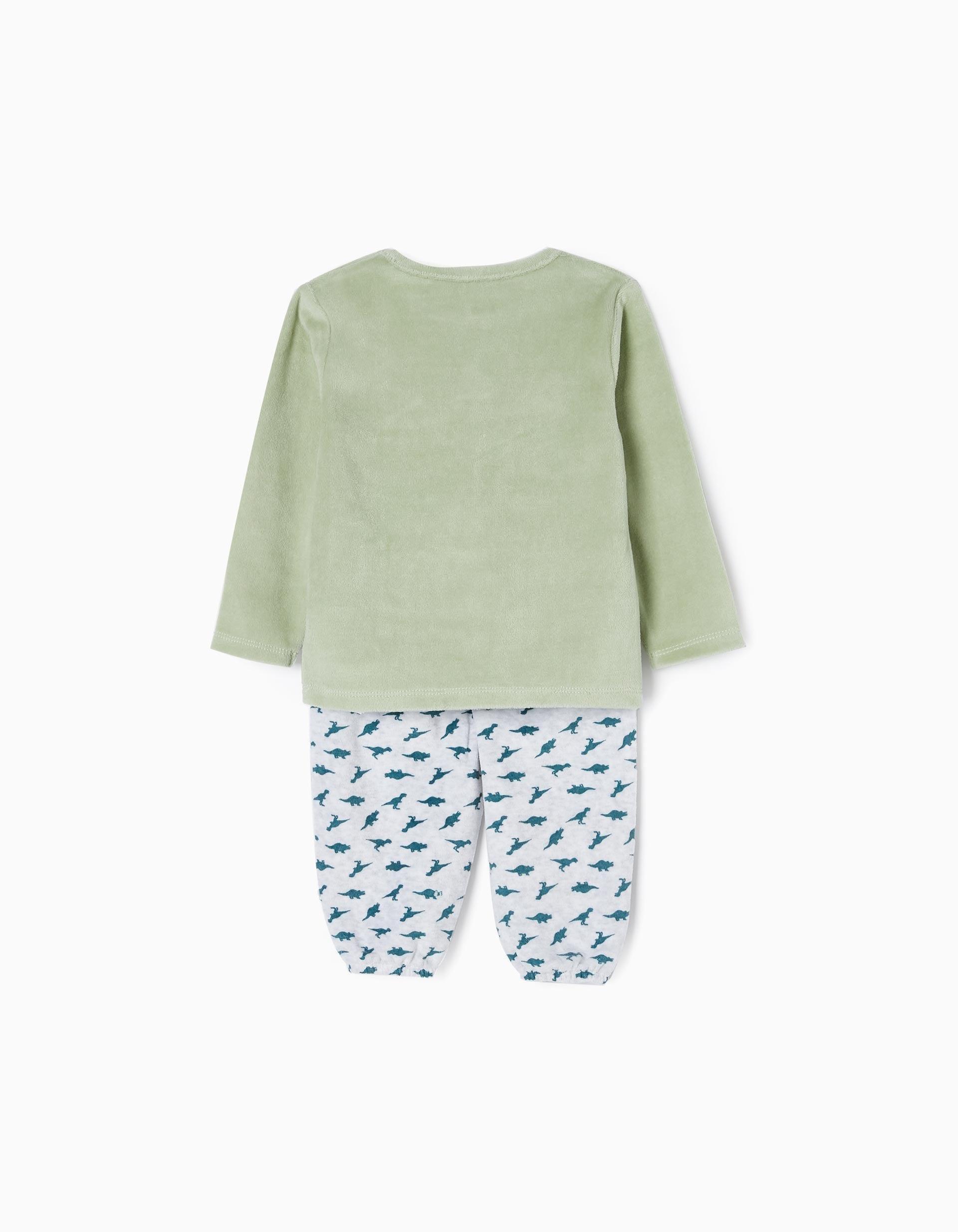 Zippy - Multicolour Velour Pyjamas, Baby Boys
