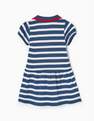 Zippy - Blue Striped Cotton Dress, Baby Girls