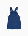 Zippy - Blue Cotton Pinafore Dress, Baby Girls