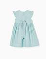 Zippy - Blue Floral Cotton Dress, Baby Girls
