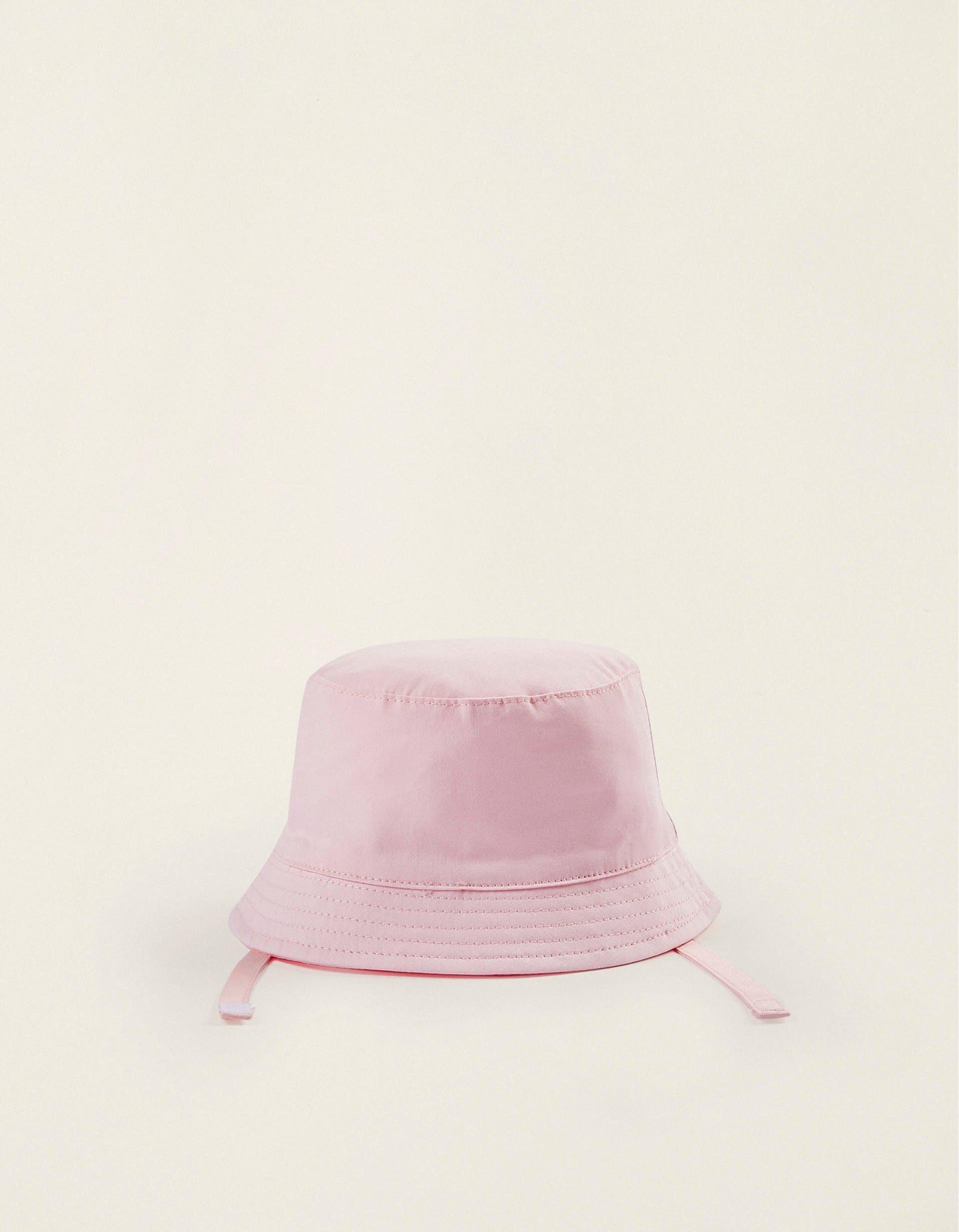 Zippy - Pink Twill Hat, Baby Unisex