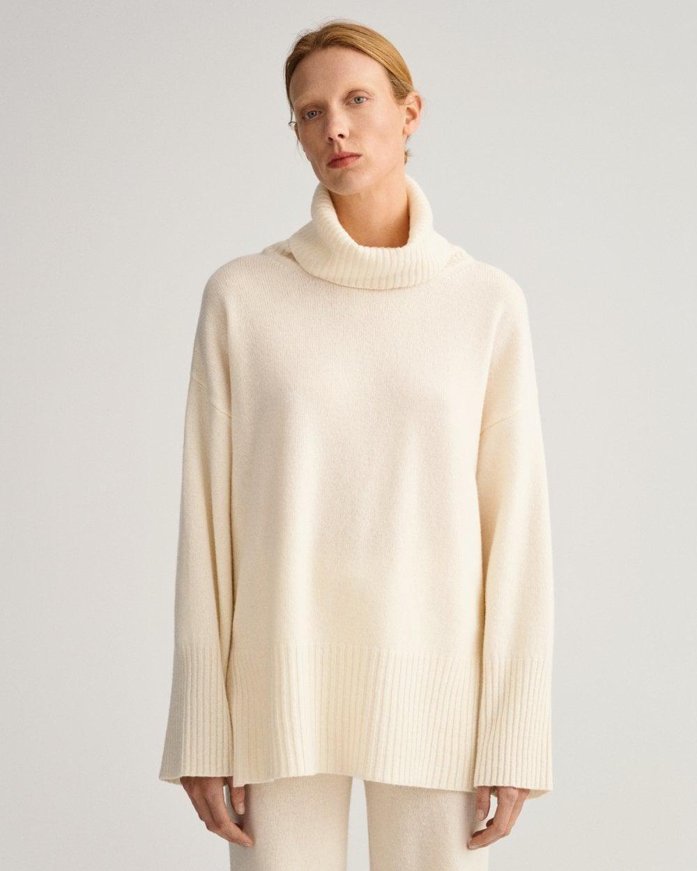 تسوق Yellow Lounge Rollneck Sweater Gant  أزاديا الإمارات العربية