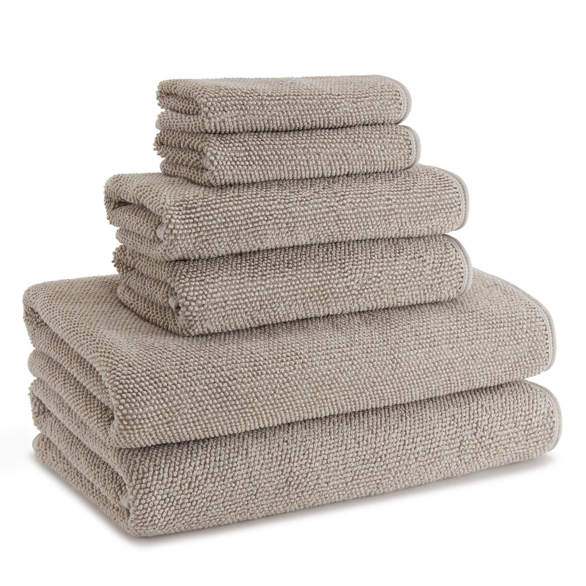 Kassatex Cobblestone Bath Towel, Grey, , large image number 0