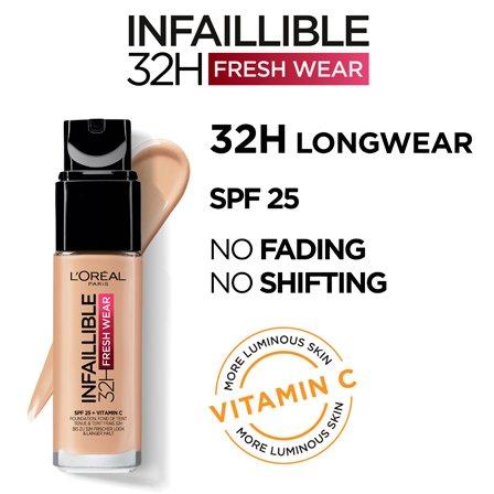 Makeup Infaillible 32H Freshwear Liquid Foundation, Vitamin C, Spf25, , large image number 2