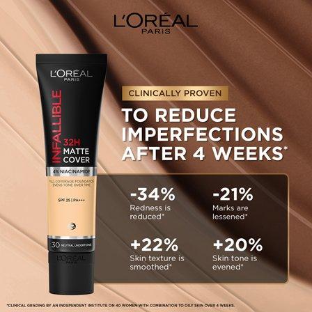 Infaillible 32H Matte Cover Liquid Foundation, Spf 25, , large image number 5