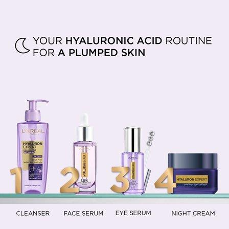 Hyaluron Expert Moisturiser And Plumping Anti-Aging Night Cream With Hyaluronic Acid, 000, large image number 5