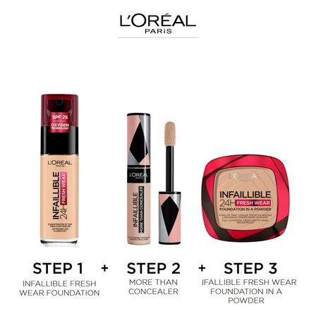 Makeup Infallible Fresh Wear Foundation In A Powder, Up To 24H Wear, 140 Golden Beige, large image number 7