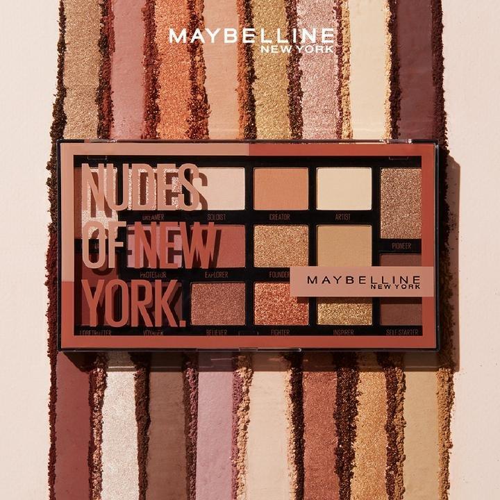 Maybelline New York - Nudes Of New York Eye Shadow Palette, 010 Nudes of New York, large image number 2