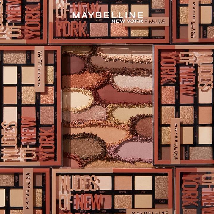 Maybelline New York - Nudes Of New York Eye Shadow Palette, 010 Nudes of New York, large image number 4