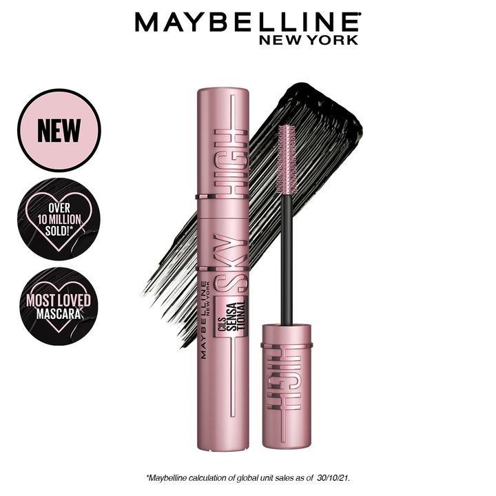 Maybelline New York Lash Sensational Sky High Mascara - Volumizing And Lengthening Black, 000 Black, large image number 0