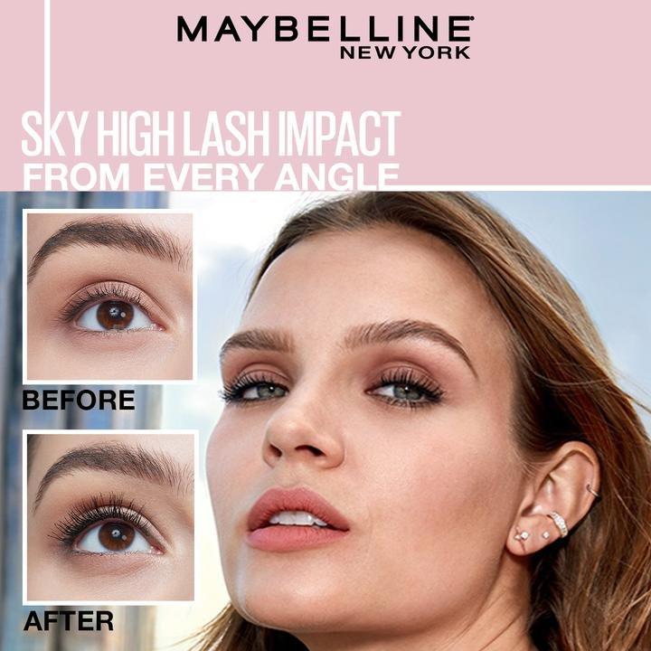 Maybelline New York Lash Sensational Sky High Mascara - Volumizing And Lengthening Black, 000 Black, large image number 1