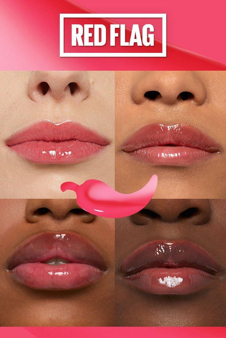 Lifter Plum Lip Plumping Gloss With Chili Pepper And 5% Maxi-Lip, 004 Red Flag Nu, large image number 2