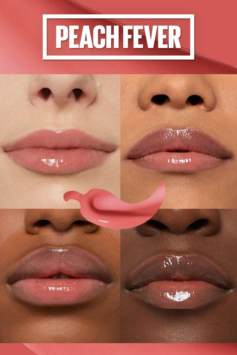 Lifter Plum Lip Plumping Gloss With Chili Pepper And 5% Maxi-Lip, 005 Peach Fever Nu, large image number 2