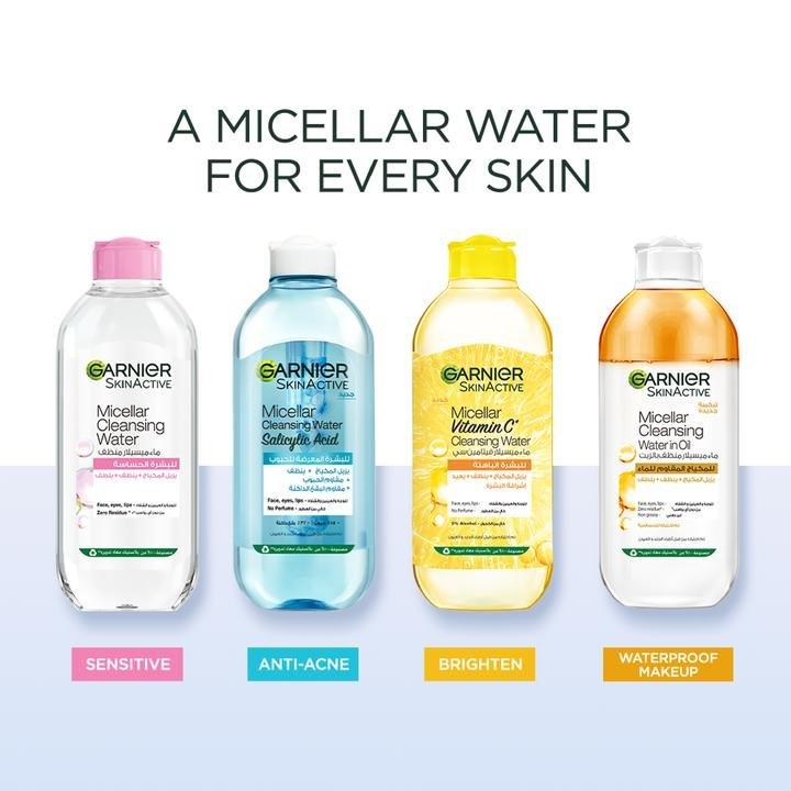 Garnier Micellar Cleansing Water Pink For Sensitive Skin (400Ml), 000, large image number 4