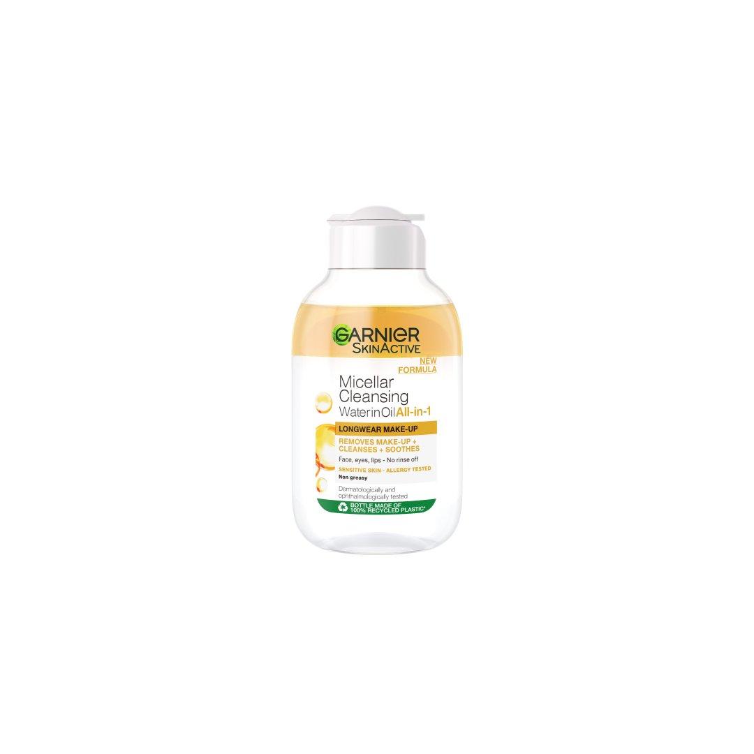 Garnier Micellar Water Oil-Infused Facial Cleanser And Waterproof Makeup Remover (100Ml), 000, large image number 0