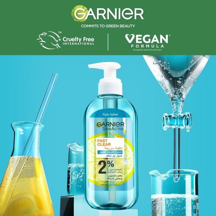 Garnier Fast Clear - Anti-Acne Gel Wash (200Ml), 000, large image number 4