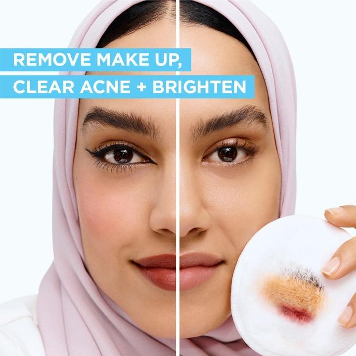 Garnier Fast Clear Salicylic Acid Micellar Water Facial Anti-Acne Cleanser And Makeup Remover, 000, large image number 4