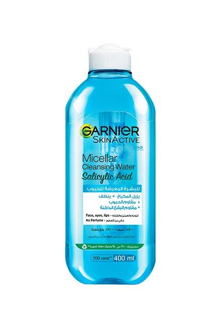 Garnier Fast Clear Salicylic Acid Micellar Water Facial Anti-Acne Cleanser And Makeup Remover, 000, large image number 7
