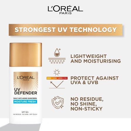 Uv Defender Sunscreen - Moisture Fresh, 000, large image number 6
