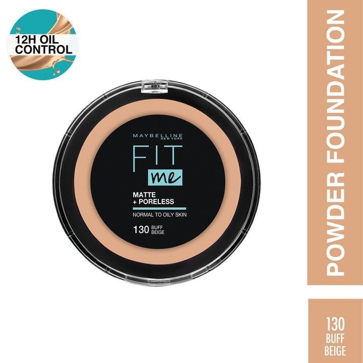 Maybelline New York Fit Me Matte And Poreless Powder Foundation, , large image number 0