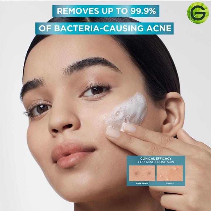 Garnier Fast Clear - 3-In-1 Anti-Acne Exfoliating Wash (150Ml), 000, large image number 2