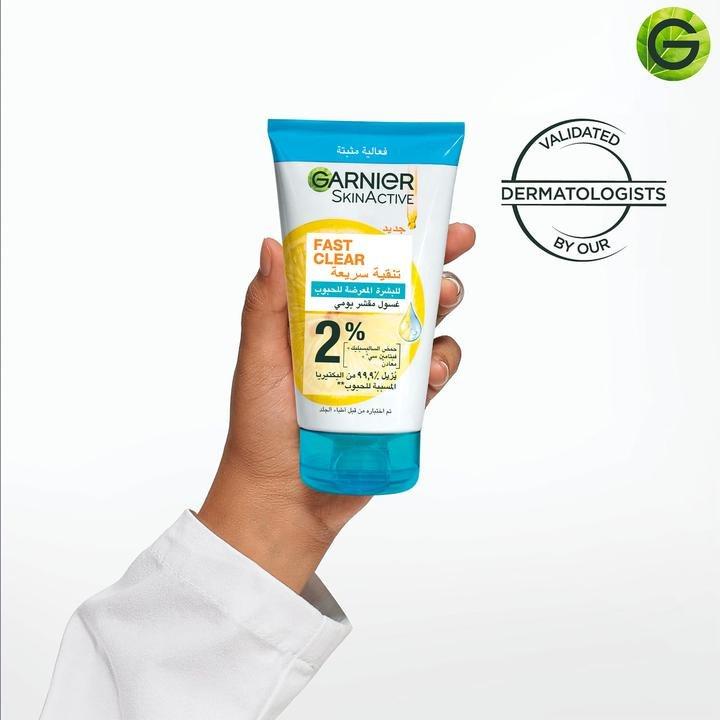 Garnier Fast Clear - 3-In-1 Anti-Acne Exfoliating Wash (150Ml), 000, large image number 4