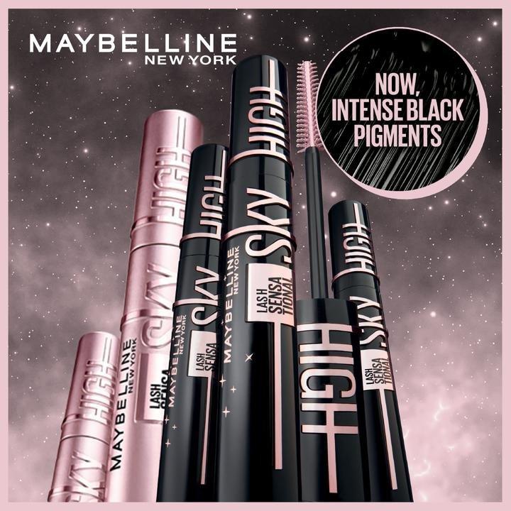 Maybelline Lash Sensational Sky High Volumizing And Lengthening, Cosmic Black, 000 Black, large image number 4