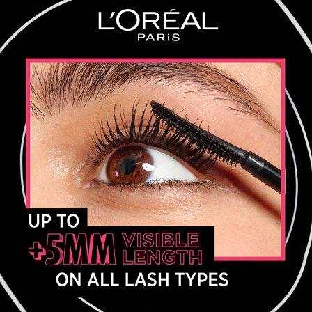 Telescopic Lift Washable Mascara, Lengthening And Volumizing, Lash Lift With Up To 36Hr Wear, 000 Black, large image number 2